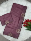 Tew Silk Diamond Swan Cut Work Saree Wholesale Clothing Distributors In India